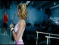 Jessica Collins fait sa p�tasse a la salle de gym 